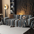 VClife Couch Cover for Sofa, Chenille Sofa Cover for Dog Modern Stripe Couch by VCLIFE