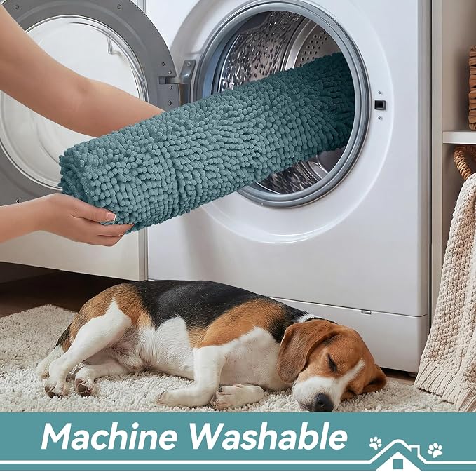 Bcoimo Super Absorbent Dog Door Mat, Pet Rugs - Image 5