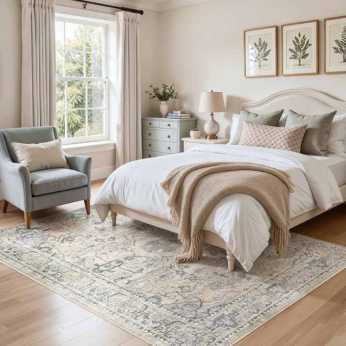 cotiled 5x7 Area Rugs Large Washable Rugs - Image 4