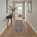 GENIMO Runner Rug 2x5 Non Slip Machine Washable Vintage Hallway Runner Rug by GENIMO