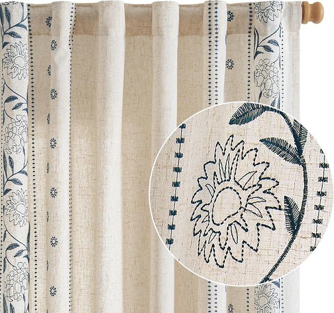 jinchan Winslow Linen Curtains 96 inches Long - Image 8