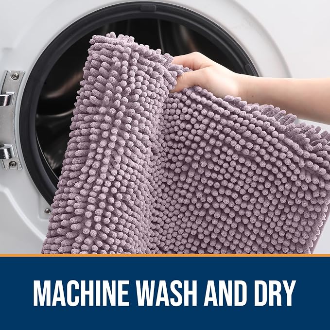 OLANLY Dog Door Mat for Muddy Paws 30x17, Absorbs Moisture and Dirt, Absorbent - Image 5