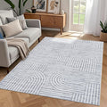 ROYHOME Washable Rug 4x6 Area Rugs by ROYHOME