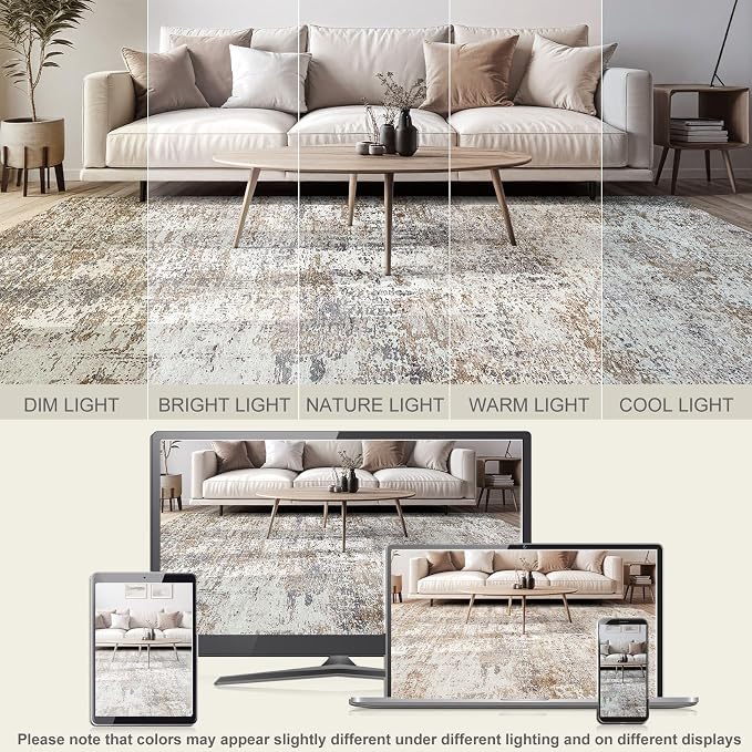 DMOYEST Area Rug Living Room Rugs - Image 4