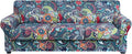 hyha Couch Cover, Floral Pattern, 4 Pieces, Sofa Slipcovers, by hyha