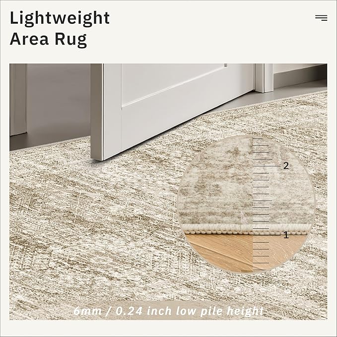 Runner Rug 2x5 Washable Non-Slip Kitchen Runner Rugs - Image 7