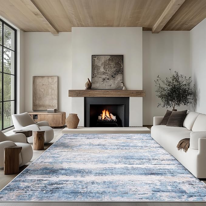 5x7 Area Rug Living Room Rugs by CarpetAddColortoYourLife