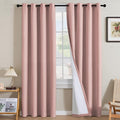 H.VERSAILTEX Linen Curtains 100% Blackout Curtains by HVERSAILTEX
