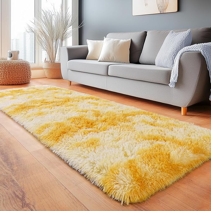 Fluffy Area Rugs for Living Room, Soft Shaggy Carpets for Living Room, Upgrade - Image 2