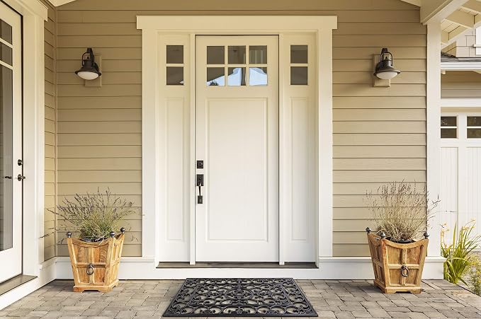 DII Rubber Doormats Collection All Weather, Wrought Iron - Image 6