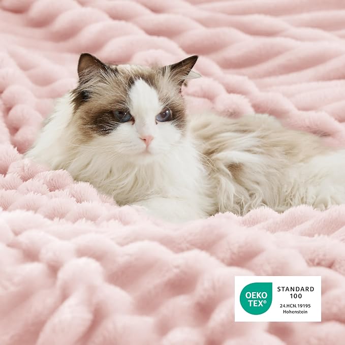 Bedsure Sherpa Blanket Queen Size - Image 4