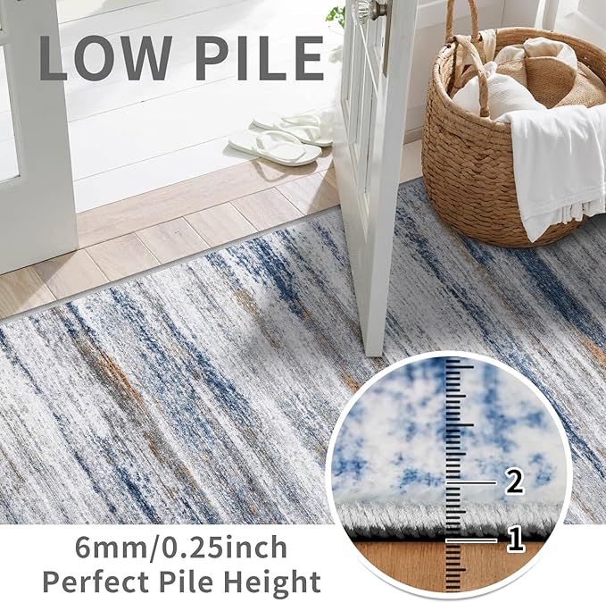 6x12 Runner Rug for Wide Hallway: Long Washable Area Rugs for Living Room - Image 6