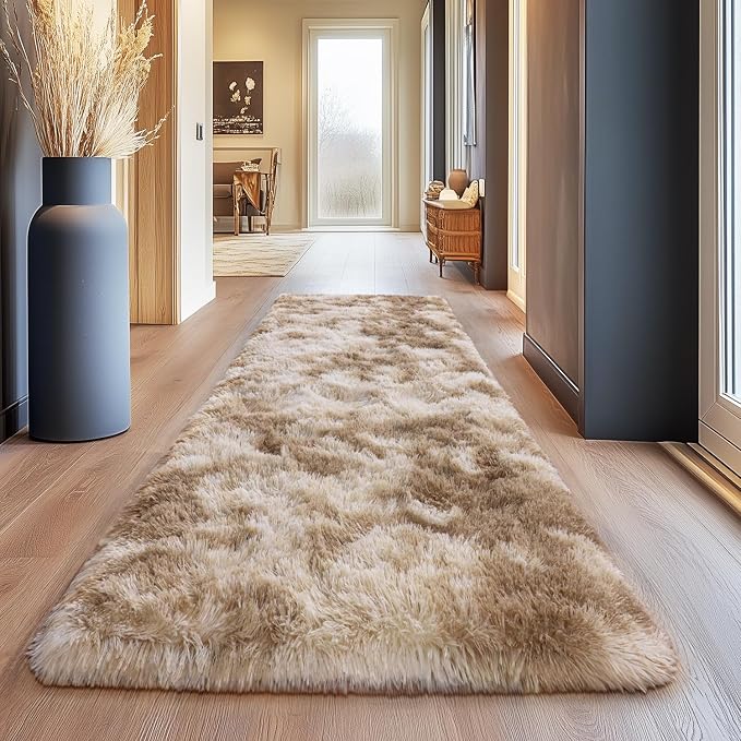Fluffy Area Rugs for Living Room, Soft Shaggy Carpets for Living Room, Upgrade - Image 4