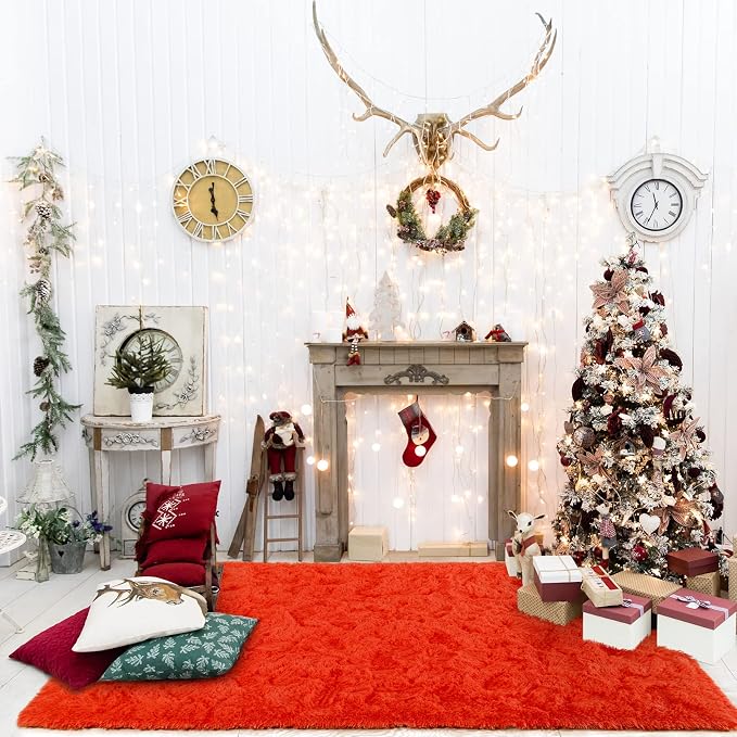 Merelax Soft Modern Indoor Shaggy Area Rug - Image 2