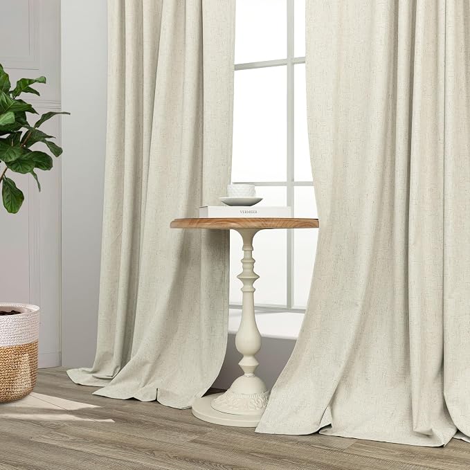 102 Inch Long Curtains for Bedroom Living Room Darkening Blackout Thermal Thick - Image 8
