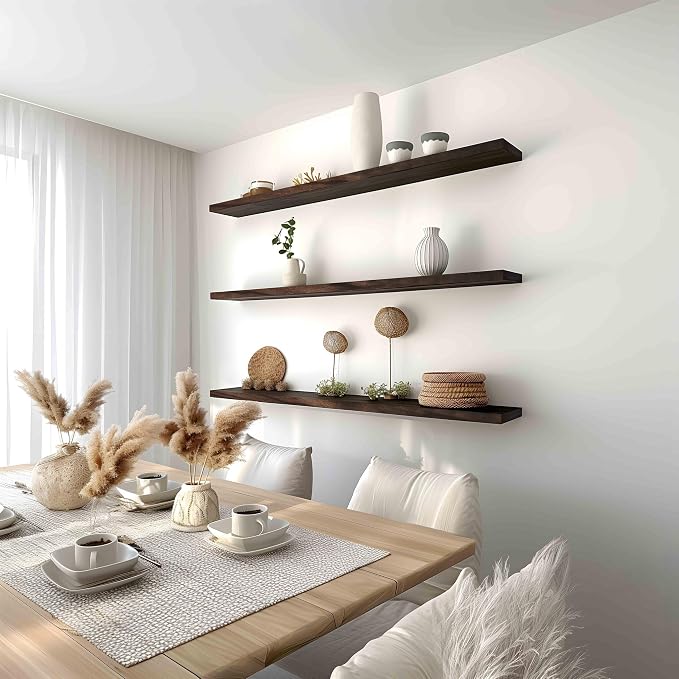 PHPH 48 Inch Wood Floating Shelves - Image 2