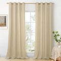 BGment 90 Inch Length Linen Curtains by BGment