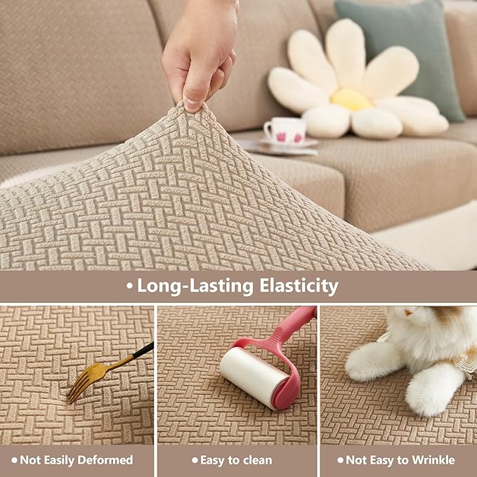 Couch Cushion Covers for Sofa Couch Covers Wear-Resistant Universal Sofa Cover - Image 4