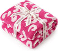 Snuggle Sac Hot Pink Leopard Throw Blanket by SnuggleSac