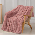 Tuddrom Decorative Extra Soft Faux Fur Blanket Queen Size 80"x90", Solid by Tuddrom