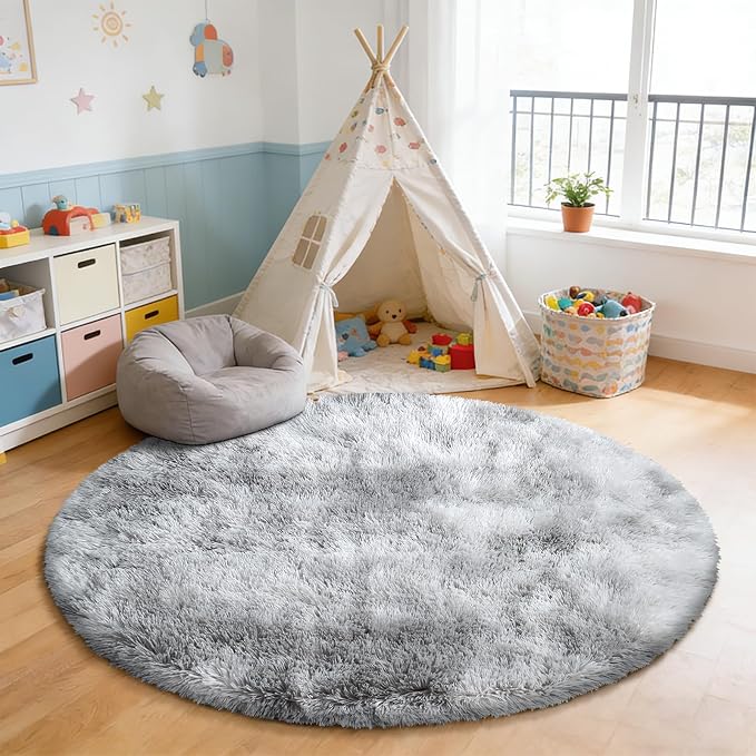 9x12 Fluffy Area Rugs for Living Room, Large Fuzzy Shag Area Rug for Bedroom - Image 3