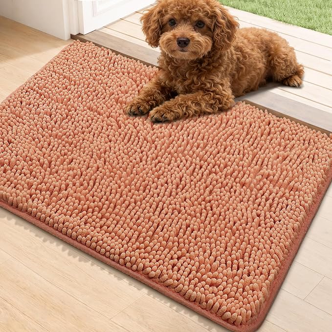 Bcoimo Super Absorbent Dog Door Mat, Pet Rugs by Bcoimo