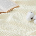 Bedsure 100% Cotton Muslin Throw Blanket Twin XL by BEDSURE