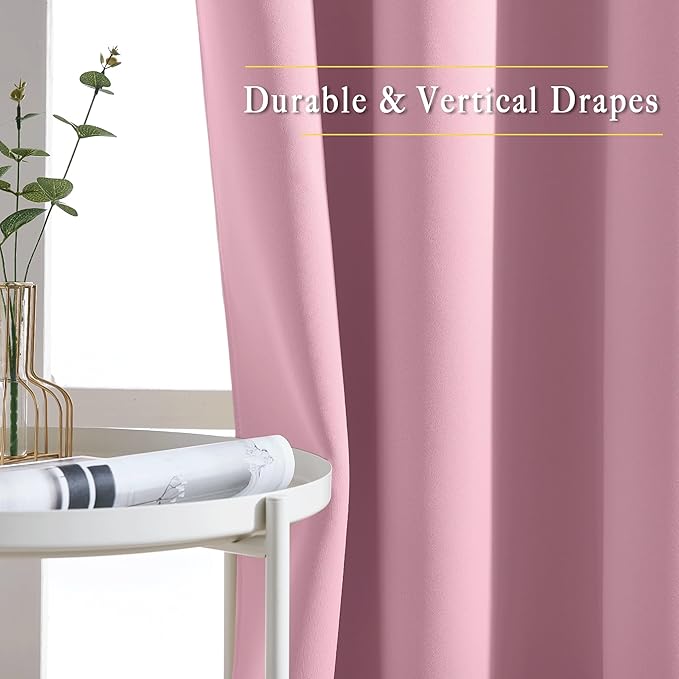 NICETOWN Blackout Living Room Curtains 90 inches Long - Image 5