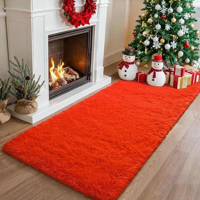 Merelax Soft Fluffy Rugs for Bedroom Living Room, 2x6 Hallway Runner Rugs - Image 8