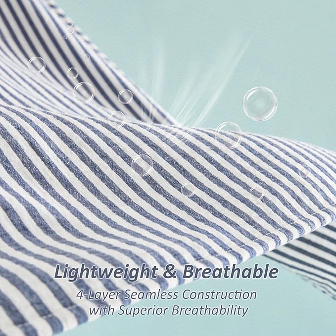 EMME Cotton Muslin Queen Blanket Bed Layering Bedspread Coverlet Breathable - Image 4