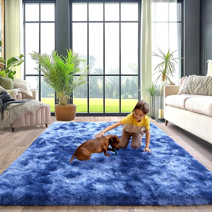Shaggy Area Rugs for Living Room, Soft Shaggy Carpets for Living Room, Upgrade - Image 5