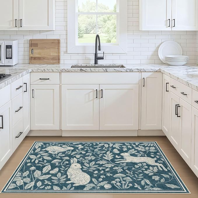 Vintage Living Room Area Rug 3x5 - Image 2