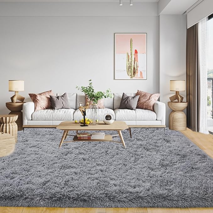 Area Rug for Living Room 6x9, Ultra Soft Shaggy Area Rugs for Bedroom, Upgrade - Image 5