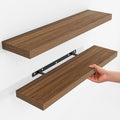 Fun Memories Rustic Wood Floating Shelves by FunMemories
