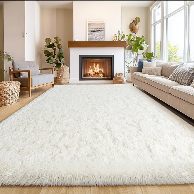 Area Rug for Living Room 6x9, Ultra Soft Shaggy Area Rugs for Bedroom, Upgrade - Image 5