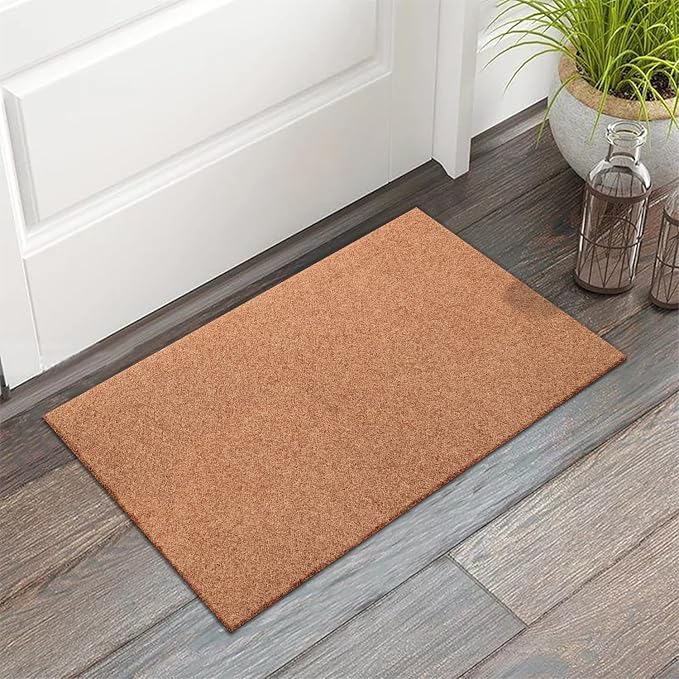 AAZZKANG Set of 2 Door Mats Outdoor Multi-Purpose Blank Doormat Non Slip Shoe - Image 2
