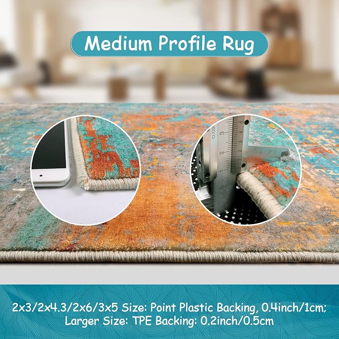 Lahome Modern Abstract Runner Rug - Image 5