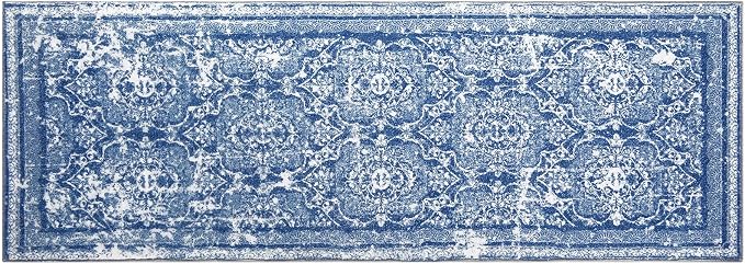 Vaukki Hallway Runner Rug, Vintage Shaggy Soft Laundry Rug, Non Slip Mat - Image 8
