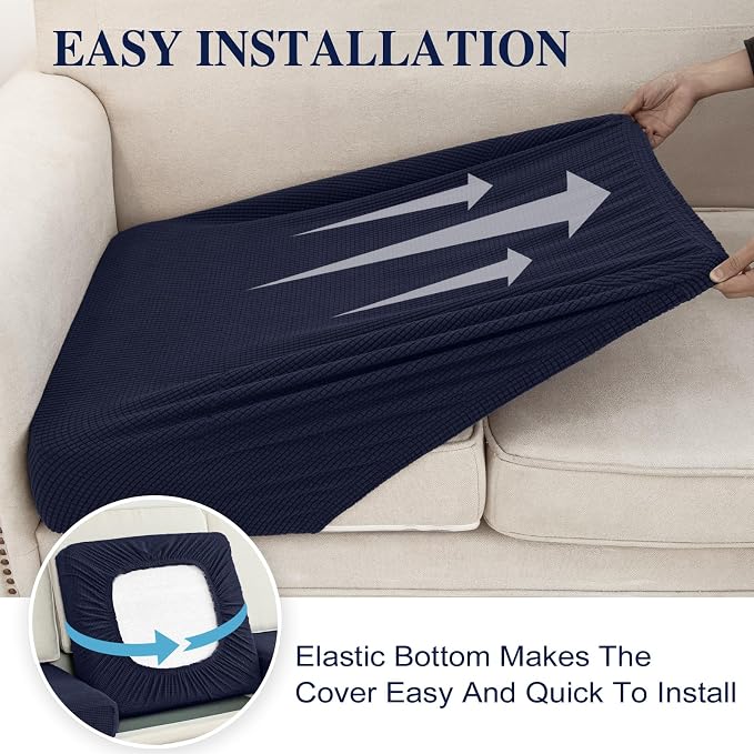 Couch Cushion Cover for Chaise Lounge & Sofa - Image 5