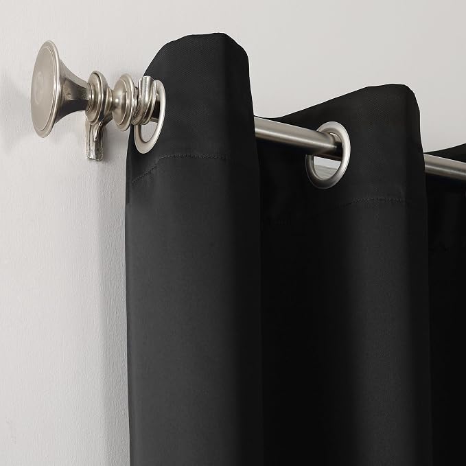Sun Zero Easton Energy Saving Blackout Grommet Curtain Panel - Image 2