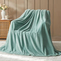 NEWCOSPLAY Super Soft Throw Blanket New Sage Green Premium Silky Flannel Fleece by NEWCOSPLAY