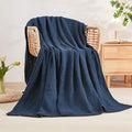 EMME Cotton Blanket Twin XL for Bed Soft Muslin Blankets 66"x90" Lightweight by EMME