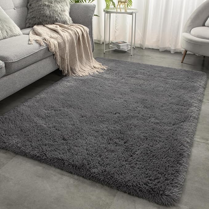 Merelax Soft Area Rugs for Livingroom Bedroom, Shaggy Plush Fuzzy Fluffy Carpet - Image 7