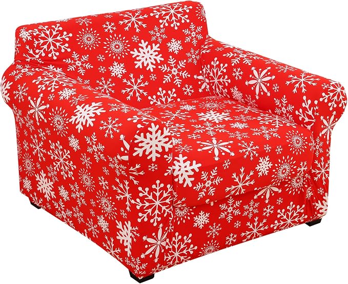 hyha Couch Covers, Chair/Sofa Covers, Floral Pattern, 2 Pieces, Armchair - Image 7