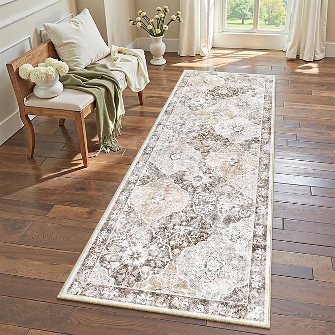 Ileading Washable Hallway Runner Rugs, 2x6 Non Slip Runners Area Rug by Ileading