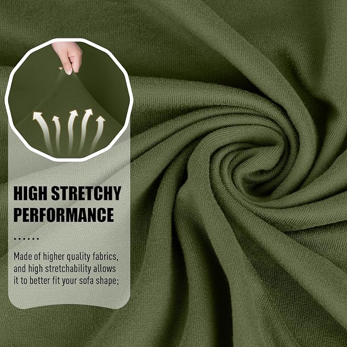 TAOCOCO Recliner Couch Covers 3 Pieces, Stretch Sofa Covers - Image 7