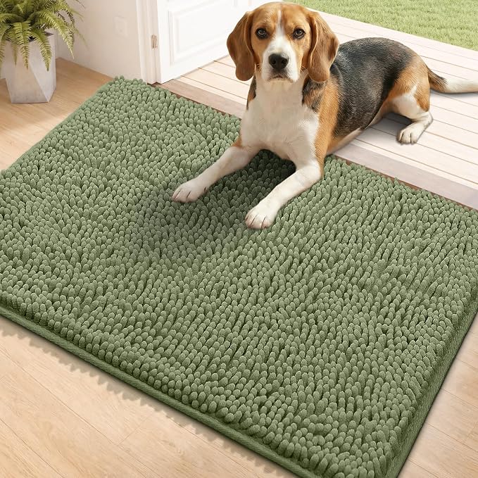 Bcoimo Super Absorbent Dog Door Mat, Pet Rugs by Bcoimo