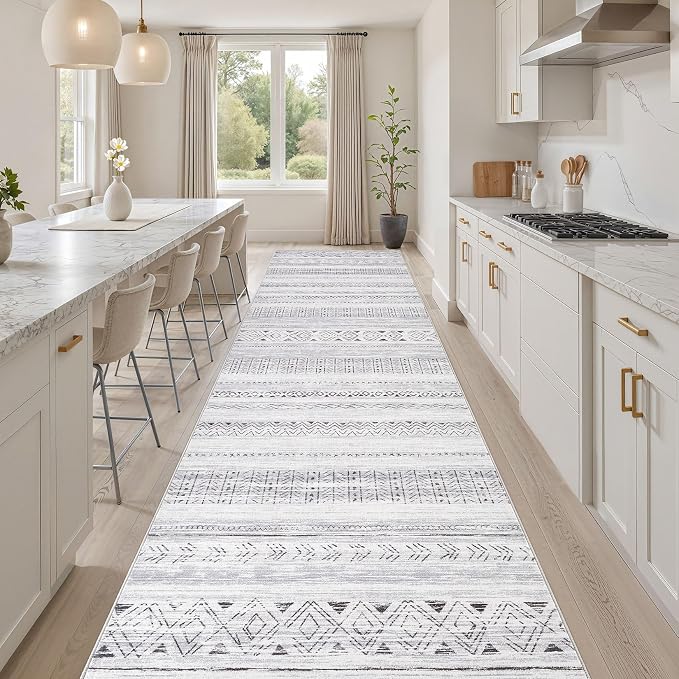 cotiled Washable 3x8 Runner Rugs: Washable Boho Rugs - Image 7