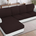 H.VERSAILTEX Sectional Couch Covers 8 Pieces Stretch Sofa Covers by HVERSAILTEX