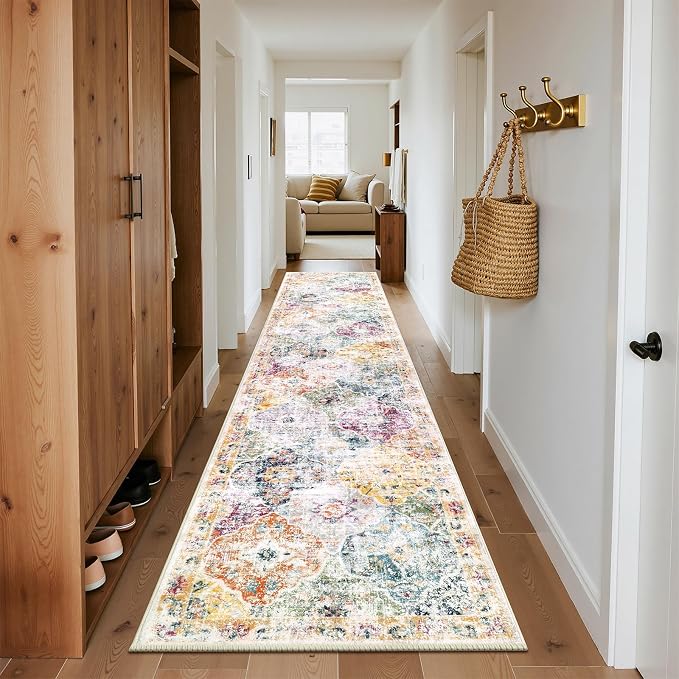 Ileading Washable Hallway Runner Rugs, 2x10 Non Slip Runners Area Rug - Image 8